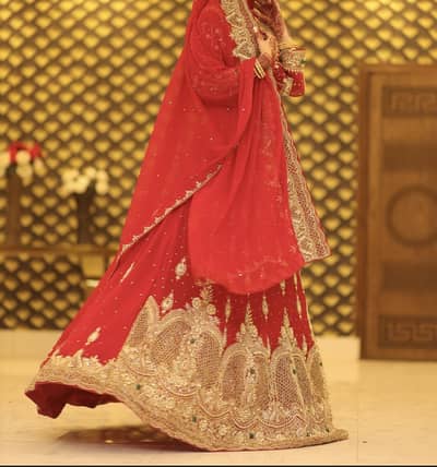 One time used bridal lehnga choli set