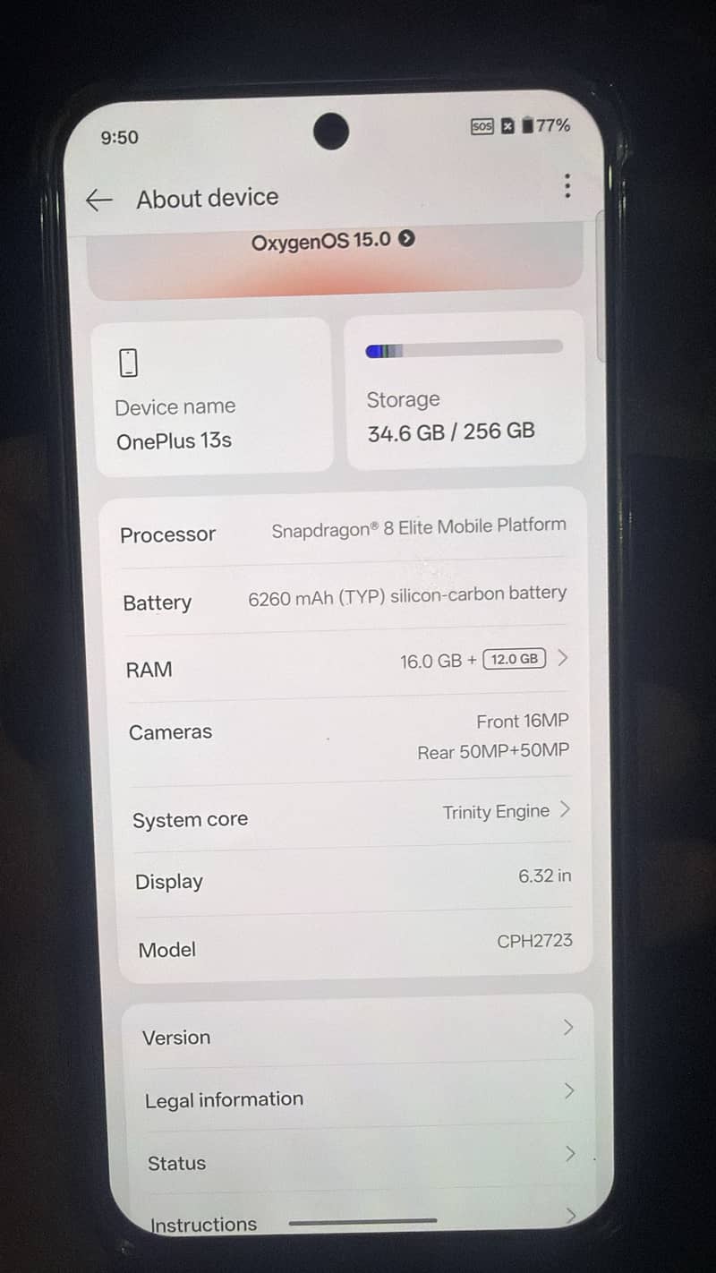 One Plus 13s 9