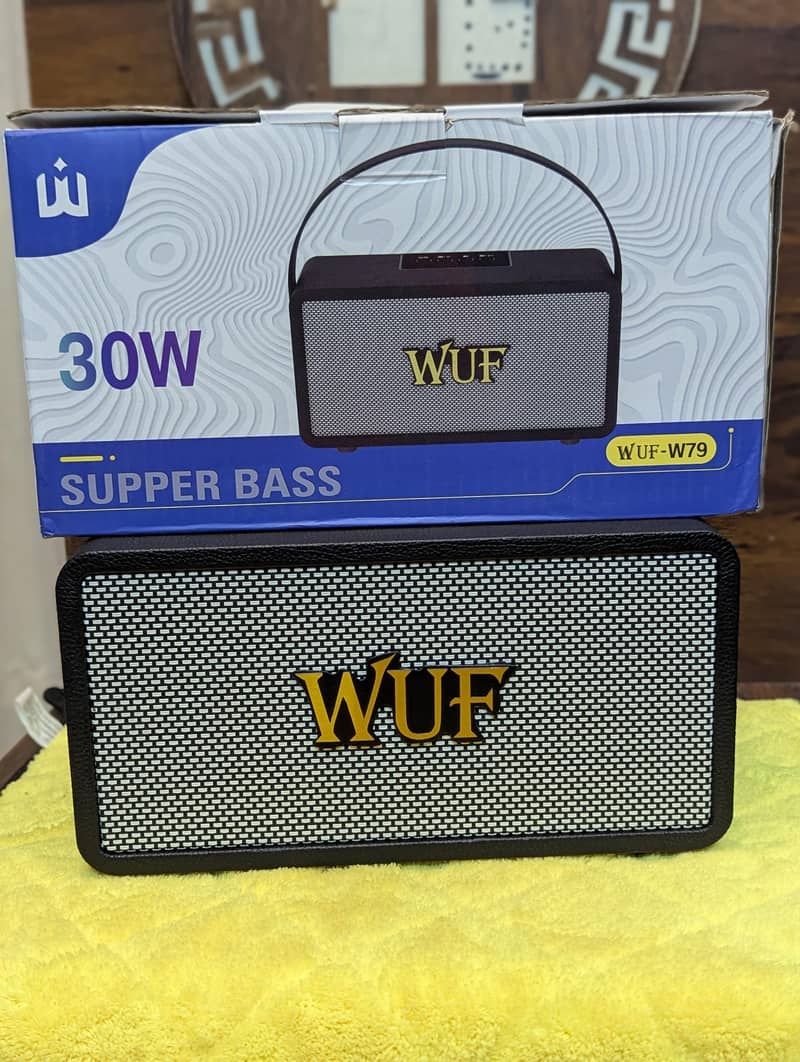 branded wuff bluetooth wofer speaker 1