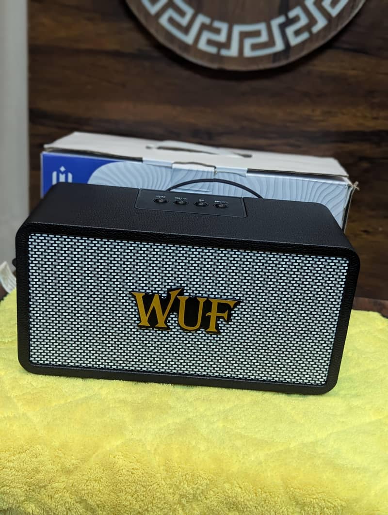 branded wuff bluetooth wofer speaker 2