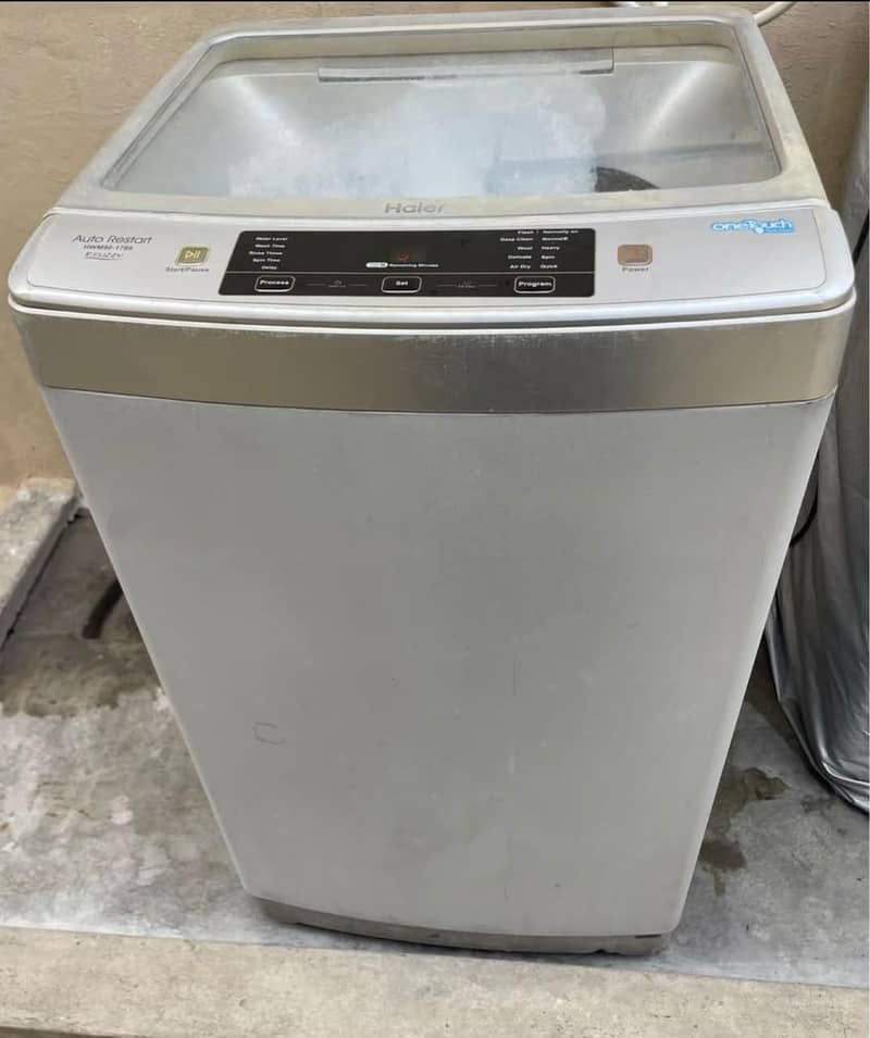 Haier automatic washing machine 1