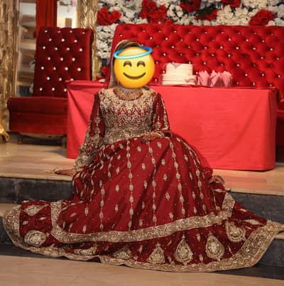 Bridal lehnga/Bridal dress/Bridal designer lehnga/Bridal barat wear