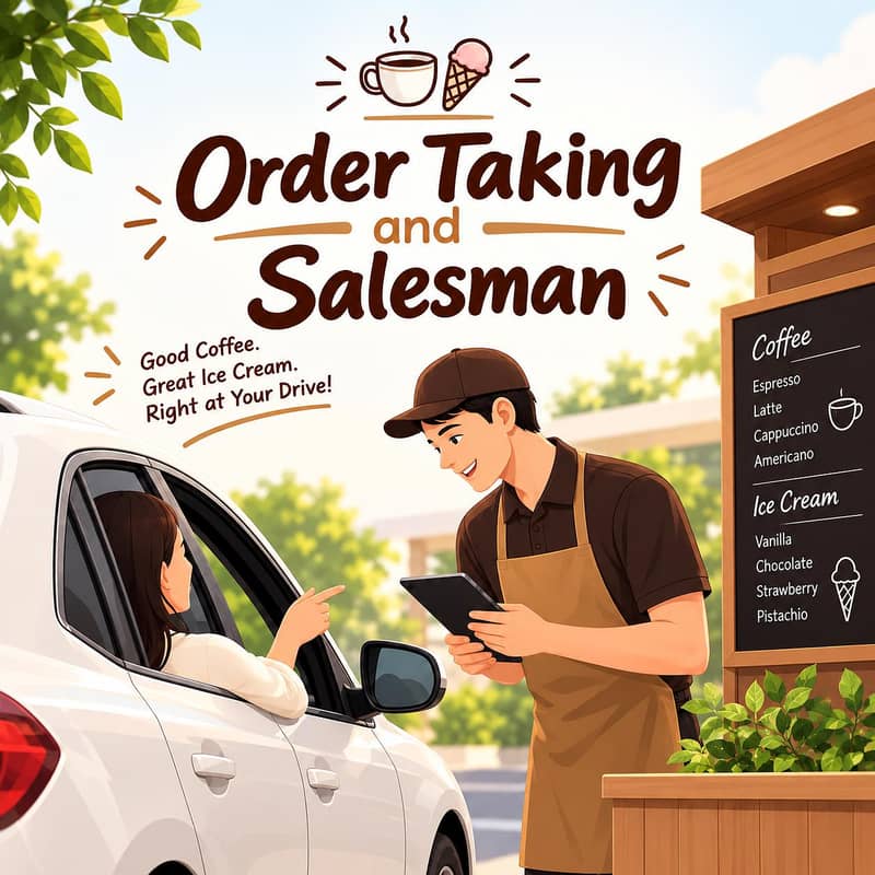 Order Taker Needed 0
