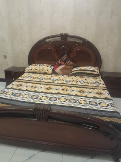 wooden bed for urgent sale