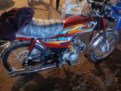 Honda CD -70 Red beauty