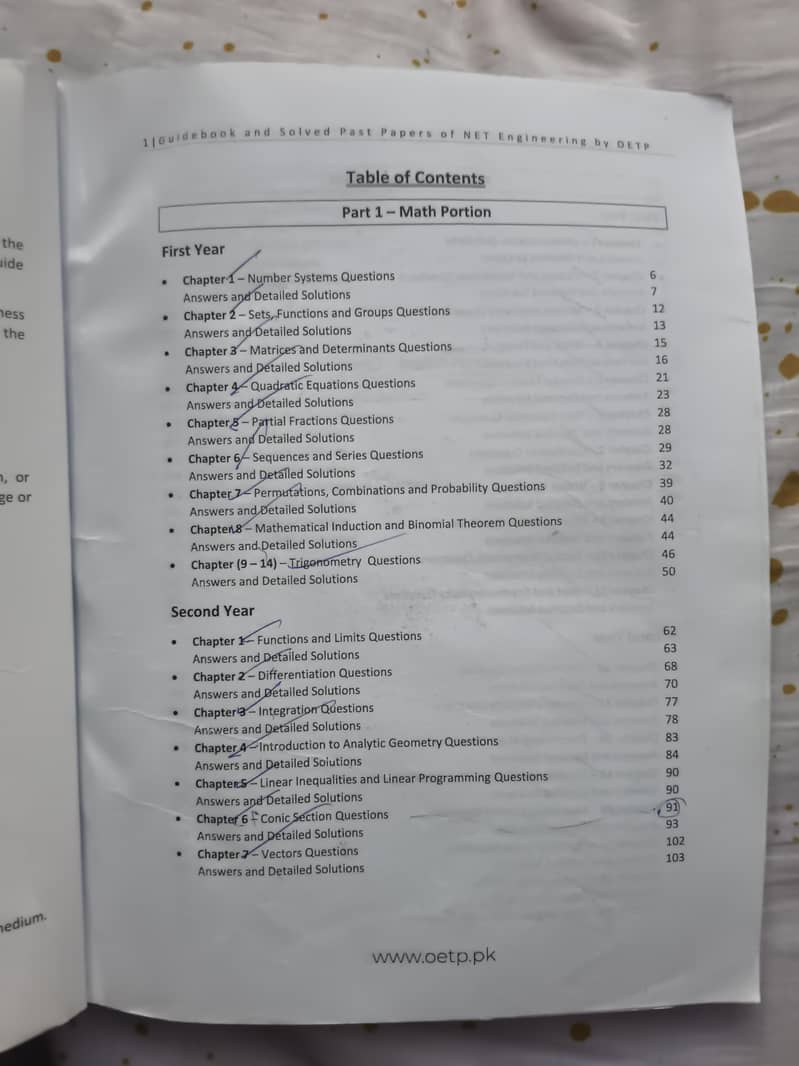 NUST Entry Test preparation book Latest Edition OETP - Books - 1120736212