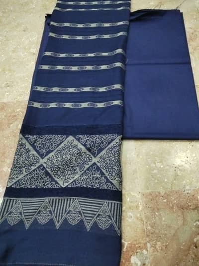 unstiched winter three piece dress