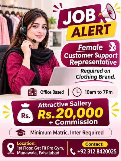 Customer Support + Content Creator Required + Comession