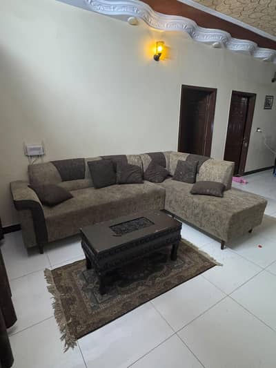6 seater L shape sofa set for sale
