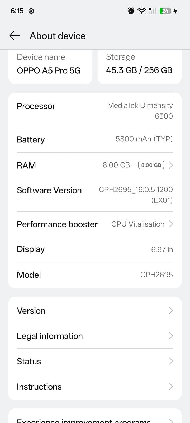 OPPO A5 Pro 1