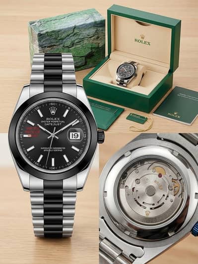Rolex jents men watch for casual and formal