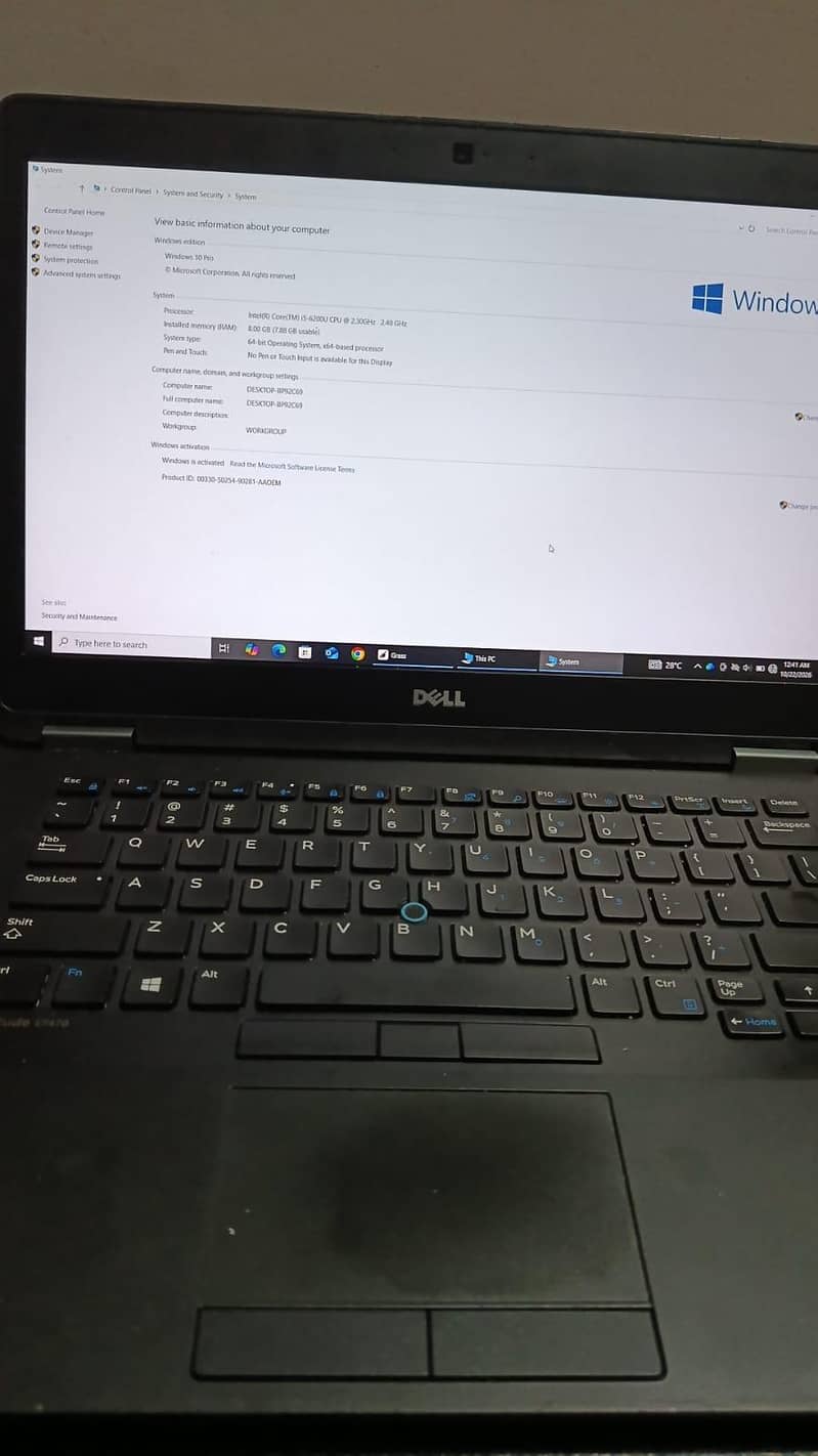 Dell latitude E7470 1