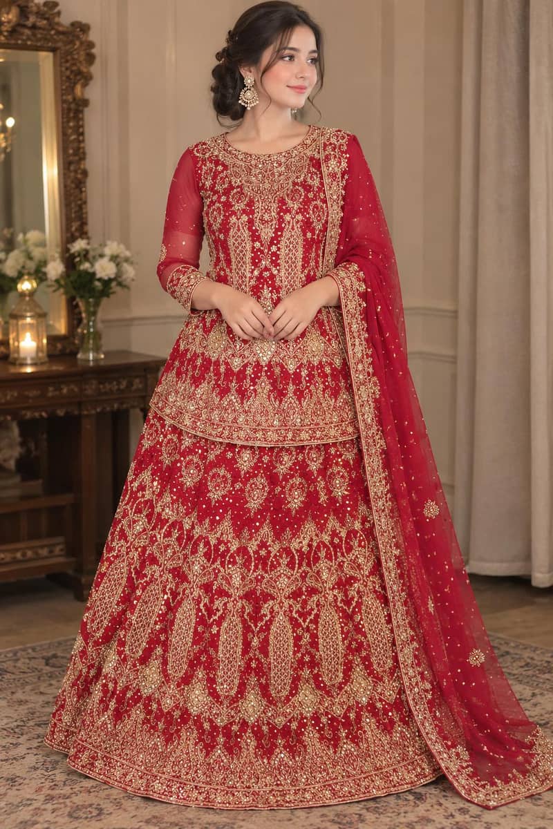 bridal lehnga 0