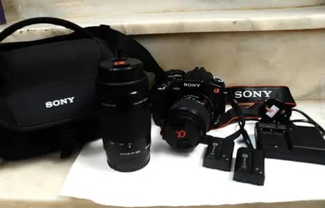 Sony Alfha A350 DSLR 10 by 10 condition