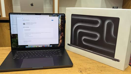 Macbook Pro M4, 16" (24/1tb) Complete Box