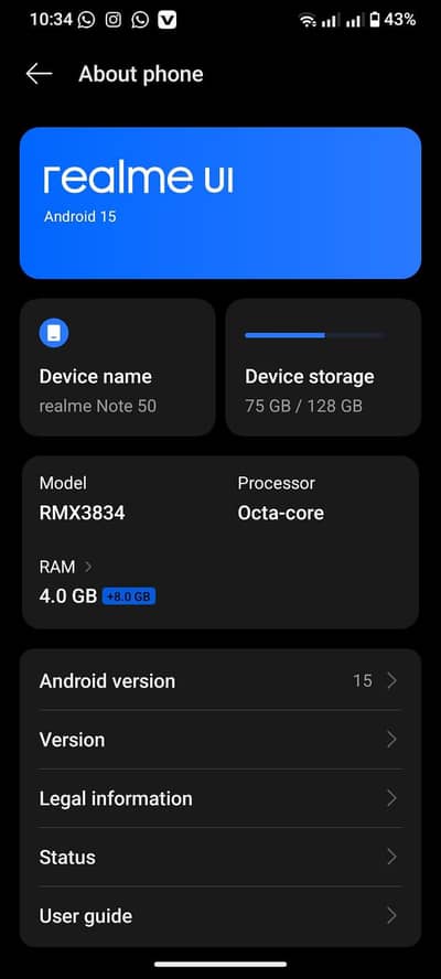 Realme Note 50