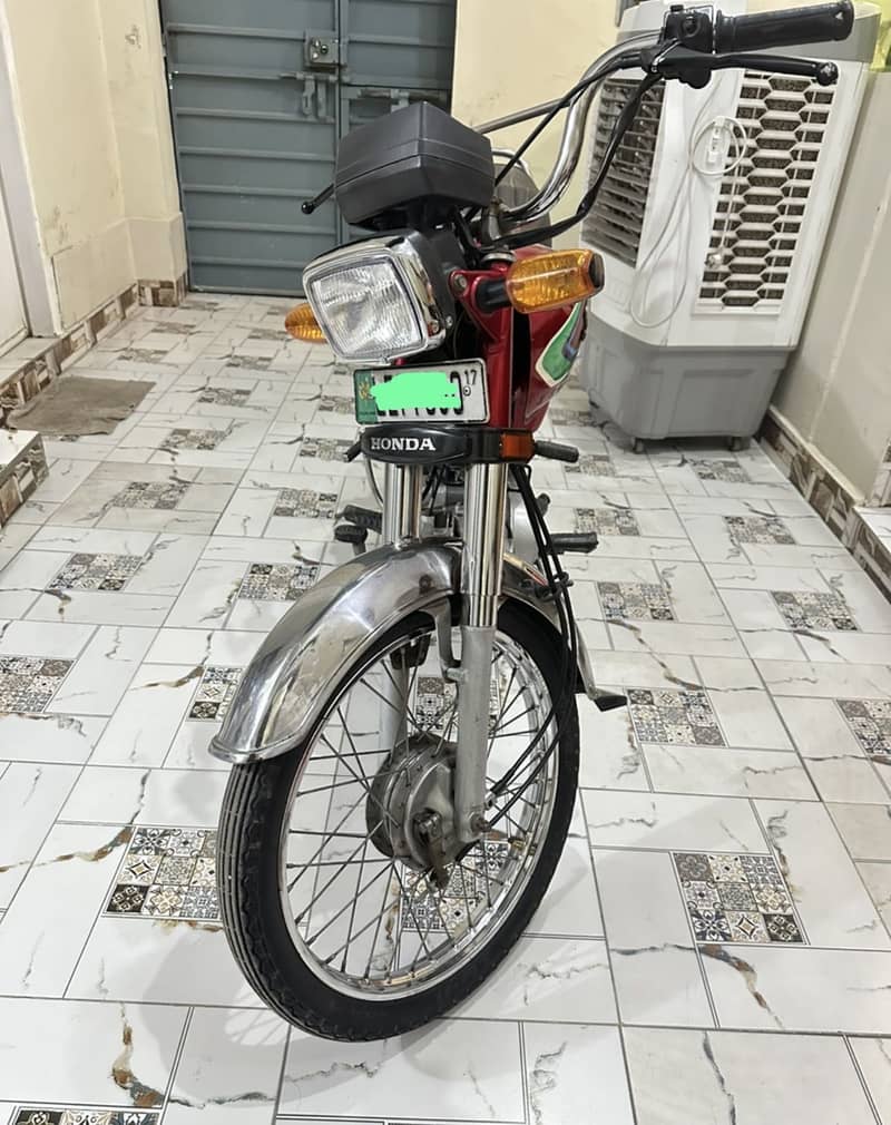 Honda cd70 2017 5