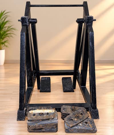 Heavy-duty manual air walker