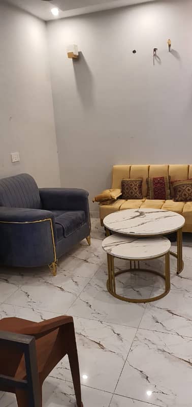 Fully Furnished One Bedroom With Attached Bath TV Lounge Kitchen Available