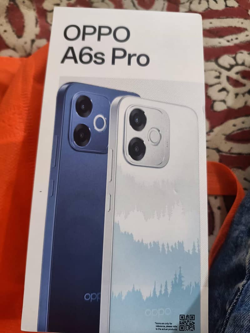 Oppo a6s only box open 0