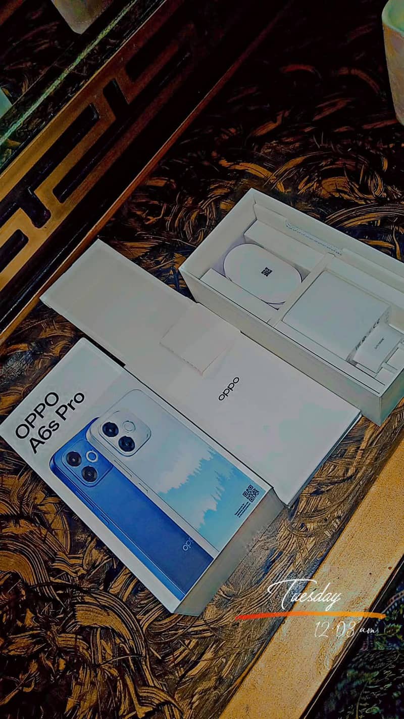 Oppo a6s only box open 5