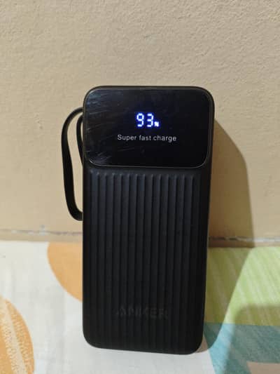 Anker 20000mah powerbank for sale built in three cables