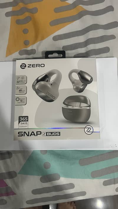 Zero Snap Zbuds Open-Ear Earbuds | 10/10 | Complete Box