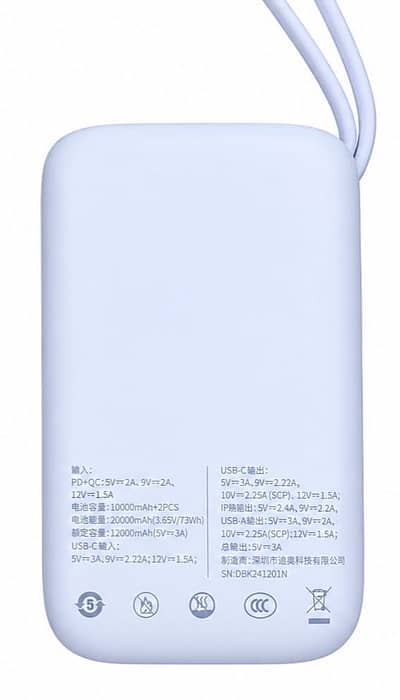 20000mAh Power Bank for Sale – USB Charging