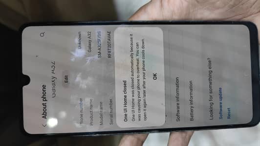 Samsung Mobile A32 original penal only
