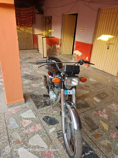 Honda CG 125 2019 model Islamabad Number