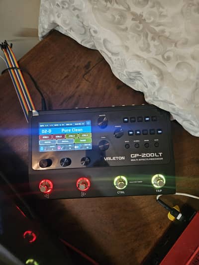 Valeton gp200 lt guitar pedal processor multi effects