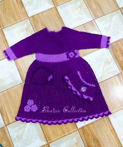 Crochet Baby Frock