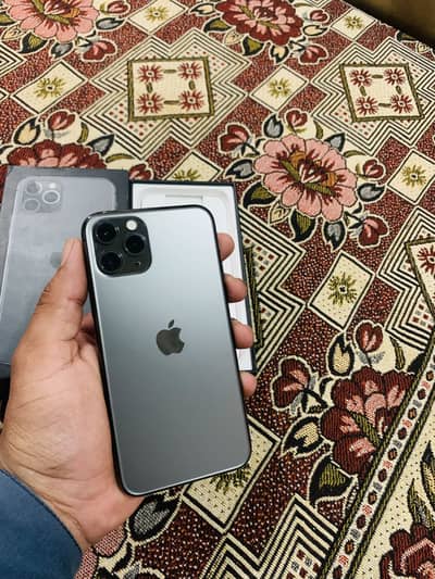 iphone 11 pro double sim pta approved with box