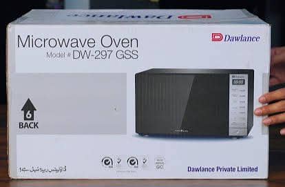 Brand New Dawlance Microwave Oven DW297 GSS