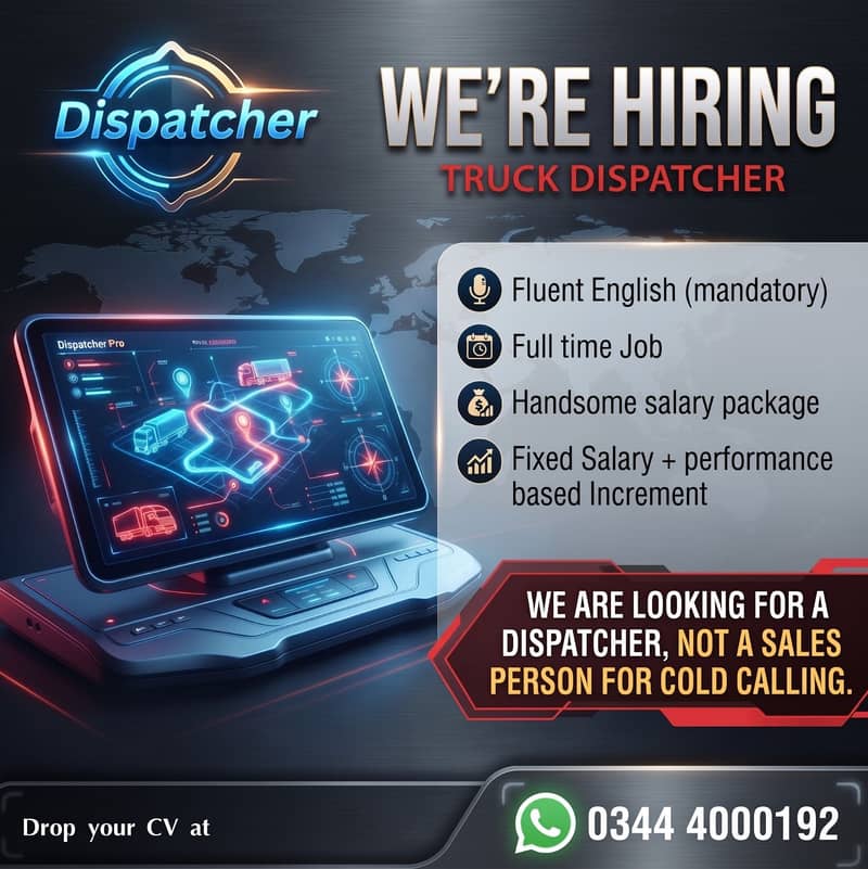 Full Time Dispatcher 0