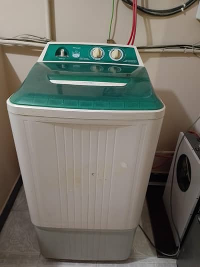 Haier 12KG Single Tub washing Machine HWM120-35FF Original Condition