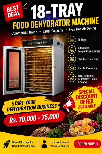 Fruit dehydrator machine