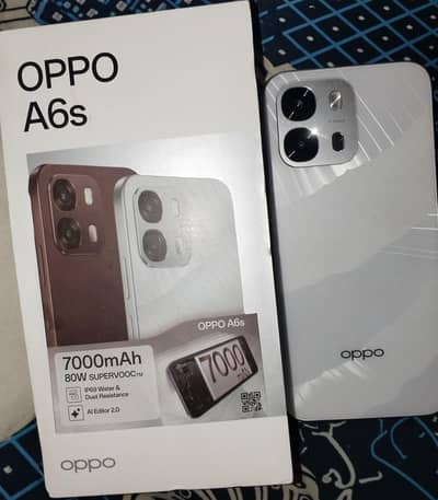 oppo A6s 256 gb no open repair warranty ma ha  exchange possible with