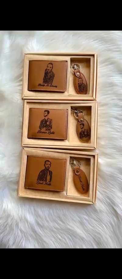 Customized Wallet & Keychain Gift Set - Gifity Customized Outlet