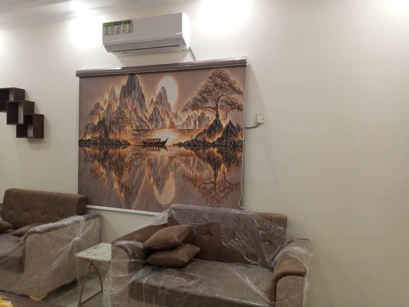 Pvc panel/Wallpaper/Vinyl floor/Wpc panel/Window Blinds/False ceiling 8
