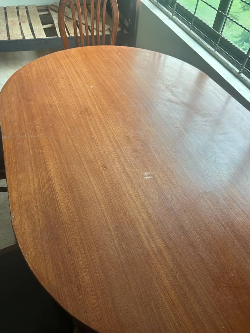 Dining table only Sheesham wood 1