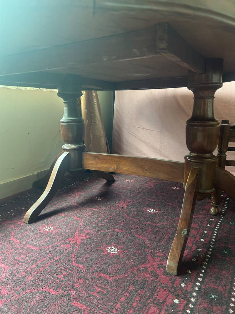Dining table only Sheesham wood 2