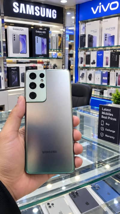 Samsung Mobile S21 Ultra 12128GB NON PTA LINE PLZ CALL 03281010987