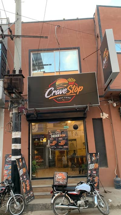 CraveStop Fast Food Restaurant Complete Setup for Sale