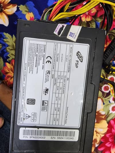 FSP 500W power Supply Silver