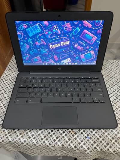 Hp 11 G7 EE Chromebook Built-in Playstore Condition Good