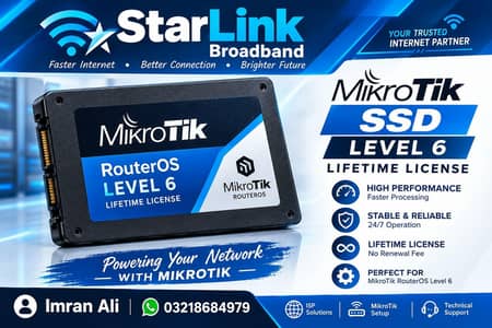 Mikrotik Level 6 license