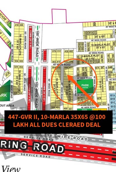 10 Marla Plot for Sale in GVR Phase-11, Bahria Town Lahore | Prime Location & Golden Investment Opportunity