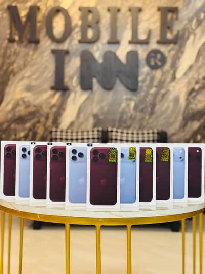 Box Pack Iphone 18 Pro Max 256GB Physical+E HK PTA Approved Sealed Pac