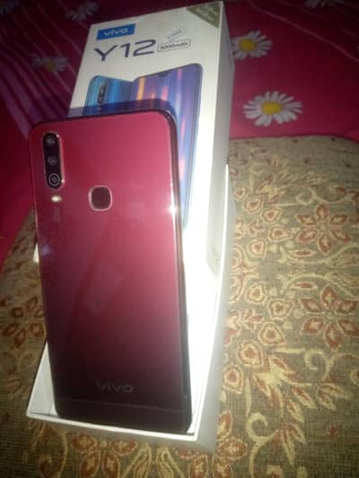 vivo y12 PTA approved 10/10 condition with box 03113814841